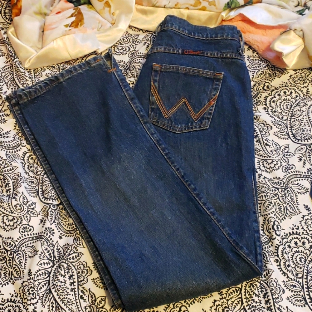 Straight leg Wranglers